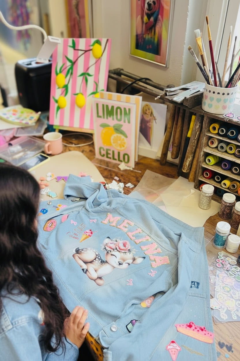 Jeansjacken DIY gestalte selbst