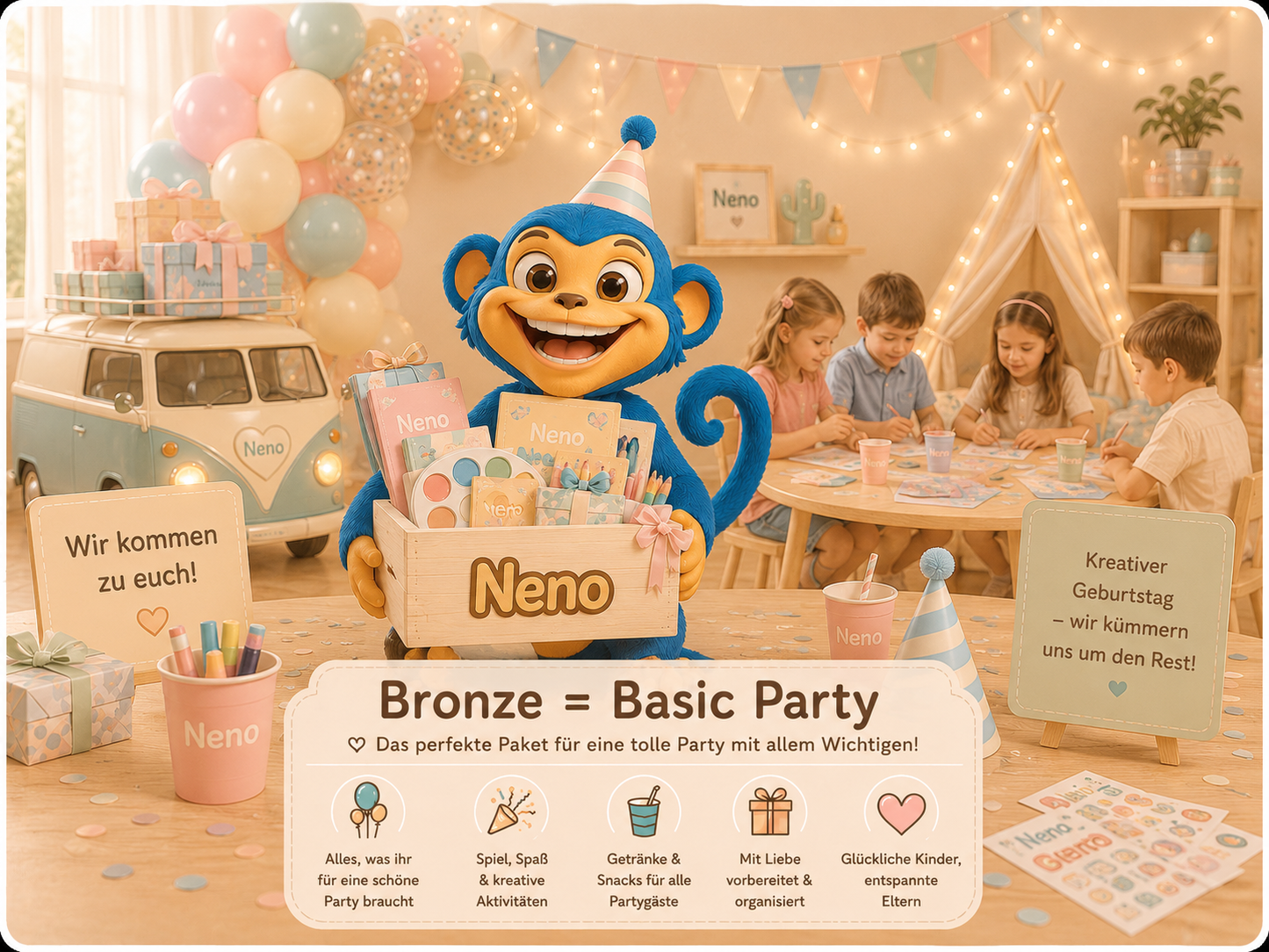 Bronze = Basic Party