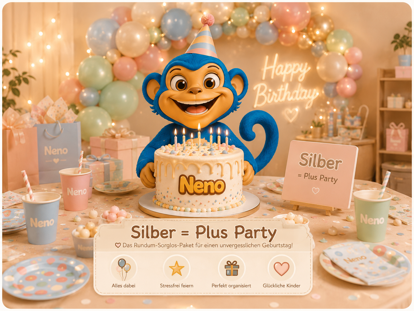 Silber = Plus Party