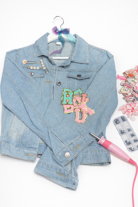 Jeansjacken DIY gestalte selbst